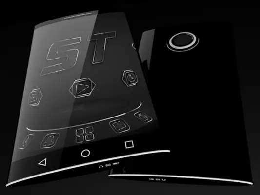 Soft touch black android App screenshot 1